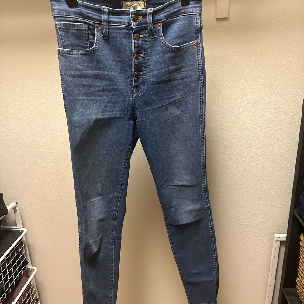 Madewell | High Rise Skinny Jeans (10 inch) - Picture 3 of 4